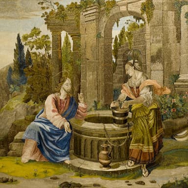 Die Samariterin am Brunnen