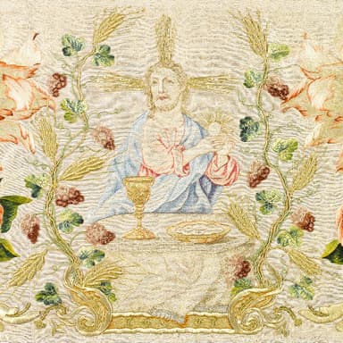 Palla, Bursa und Kelchvelum