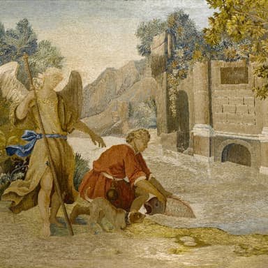 Tobias mit dem Fisch