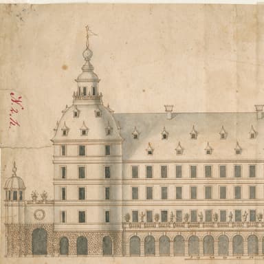 Der barocke Ostflügel des Neuburger Schlosses