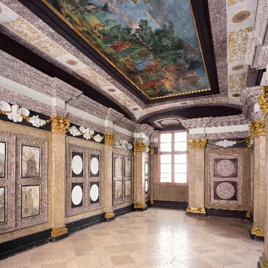 Aufbruch der Diana und Gastmahl der Kleopatra