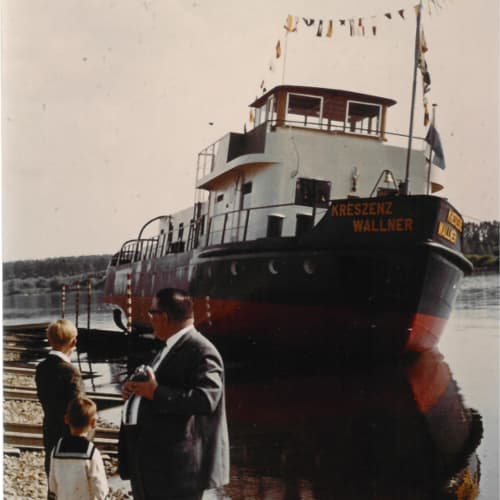 Bild von Zeitzeugen rund um die Donau